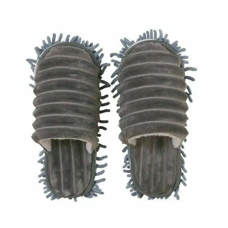 Multifunktions Boden Staub Reinigung Hausschuhe Schuhe Faul Wischen Schuhe Mopp Kappen Haus Hause Sauber Abdeckung Wischen Schuhe Reinigung Werkzeuge: verrotten / 3Stck