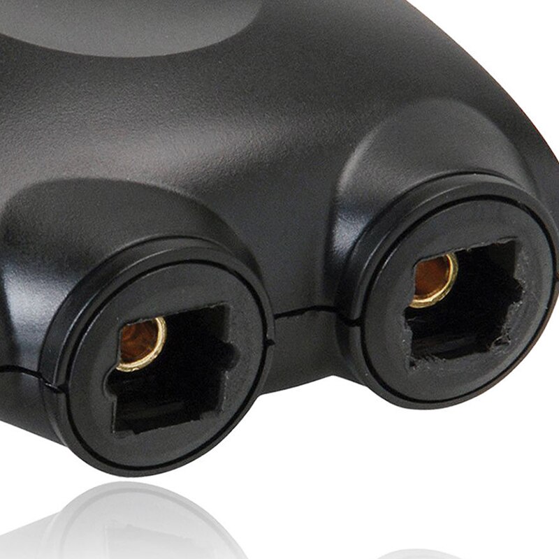 Kabel Optische Digitale Audio Splitter 2 Way Adapter Glasvezel Converter