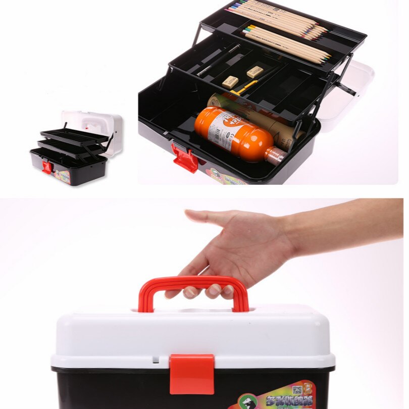 waterproof folding paint rack draw organizer art supplies storage paint storage pencil storage box