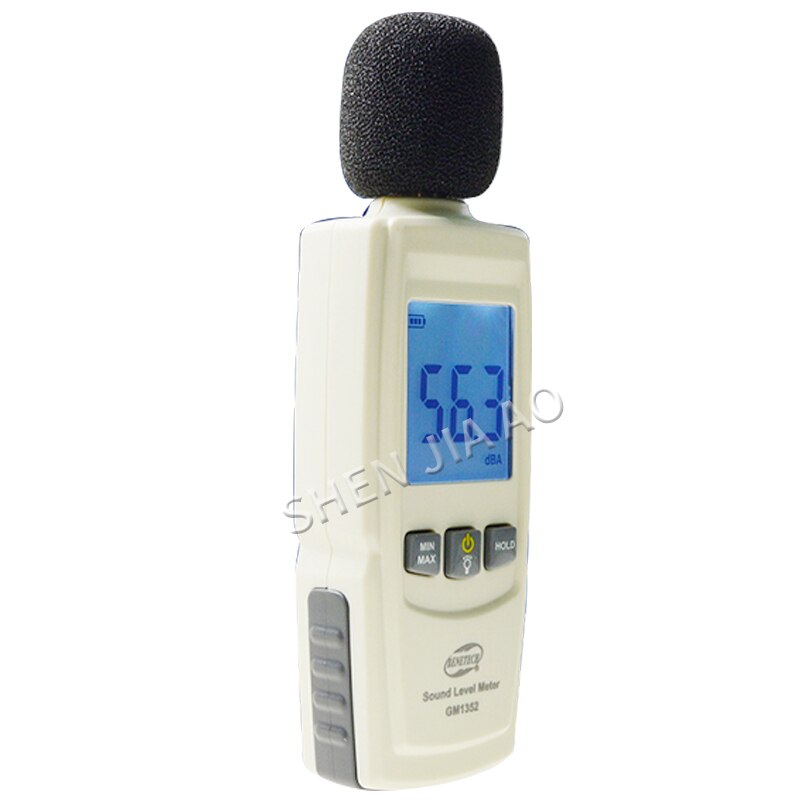 Gm1352 ægte digitale støjmålere med høj præcision decibelmåler støjtestdetektor