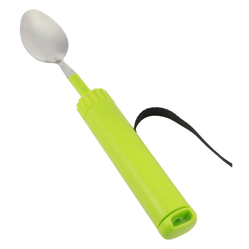 Disabled Patient Elder Stroke Handicapped Food Spoon Durable Flexible Spoon Recovery Training Eating Utensils