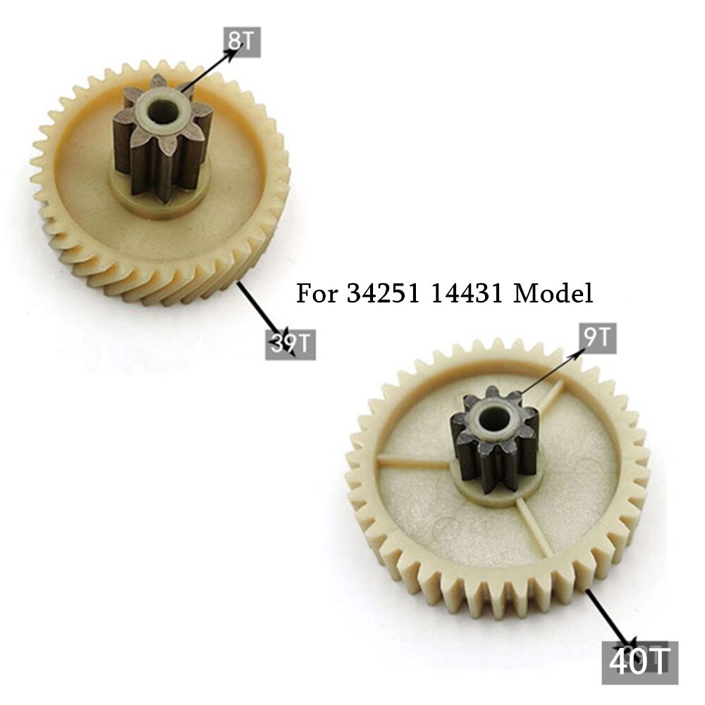 8T-39T 9T-40T Schredder Getriebe Zubehör Für 34251 14431 schredder modell reparatur teile spur/Stirnradgetriebe