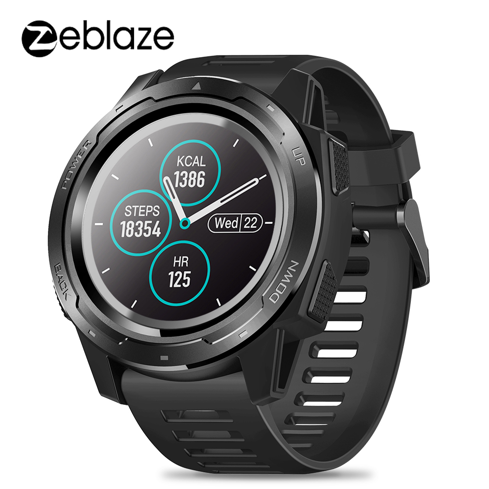 Neue Zeblaze VIBE 5 Smartwatch Männer IP67 Wasserdicht Heart Rate Monitor Farbe Bildschirm Multi-sport Modi Fitness Tracker Smart uhr