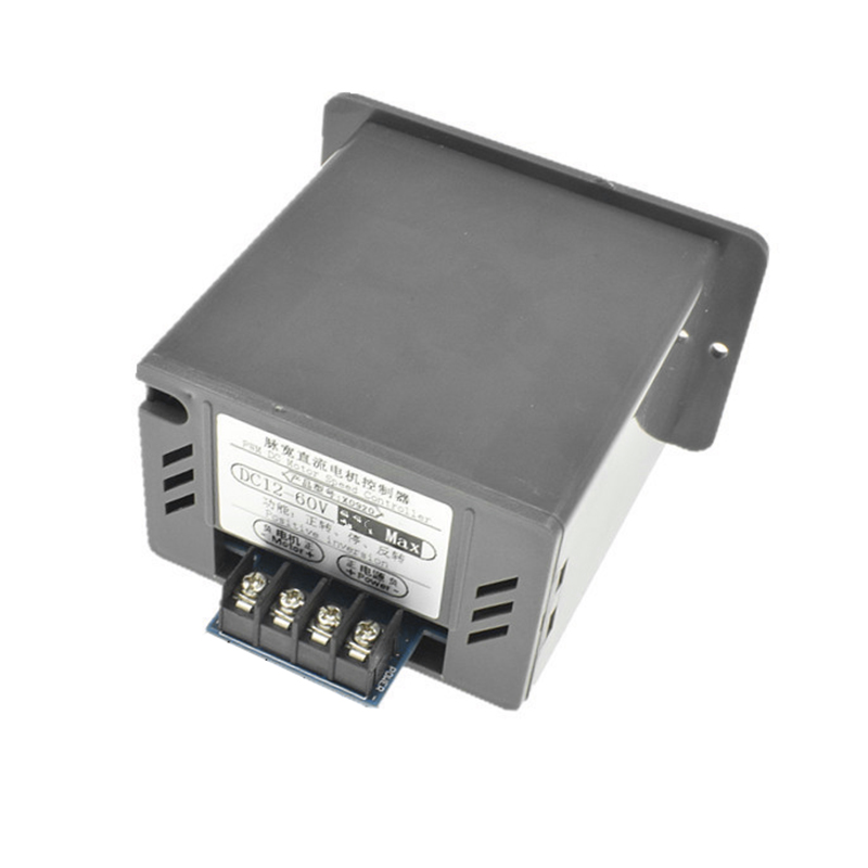 12V 24V 36V 48V 6A Dc Motor Speed Controller Verstelbare Reducer Schakelaar Met Shell