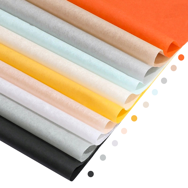 40pcs/Lot Tissue Paper 50*70CM Craft Paper Floral Wrapping Paper Packing Paper Home Decoration Festive Party Supply