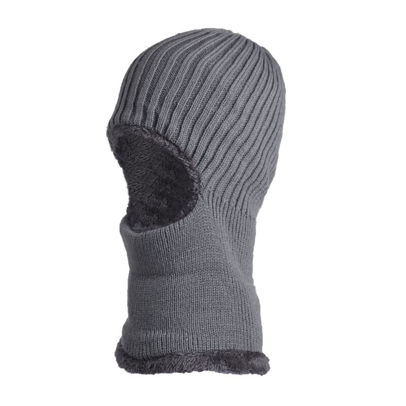 neue mit kapuze wolle kappe reiten winddicht kalten Hütte Plus samt verdickung mit kapuze Ich bin freien warme Hütte kragen Winter Kappen: dunkel grau