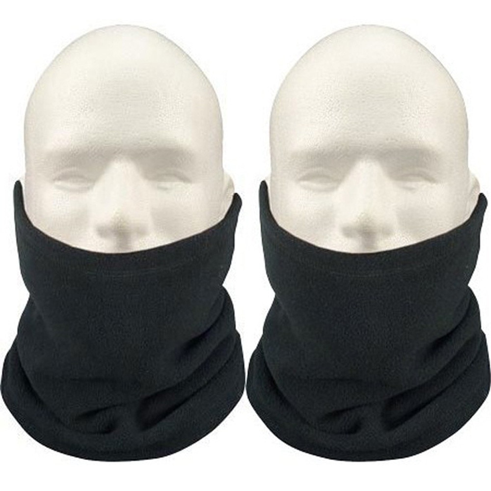 Winter Outdoor Fleece Warmer Neck Gaiter Thermal Half Face Tube Cycling Snowboard Skiing Hiking Bandana Scarf Men Women Beanie
