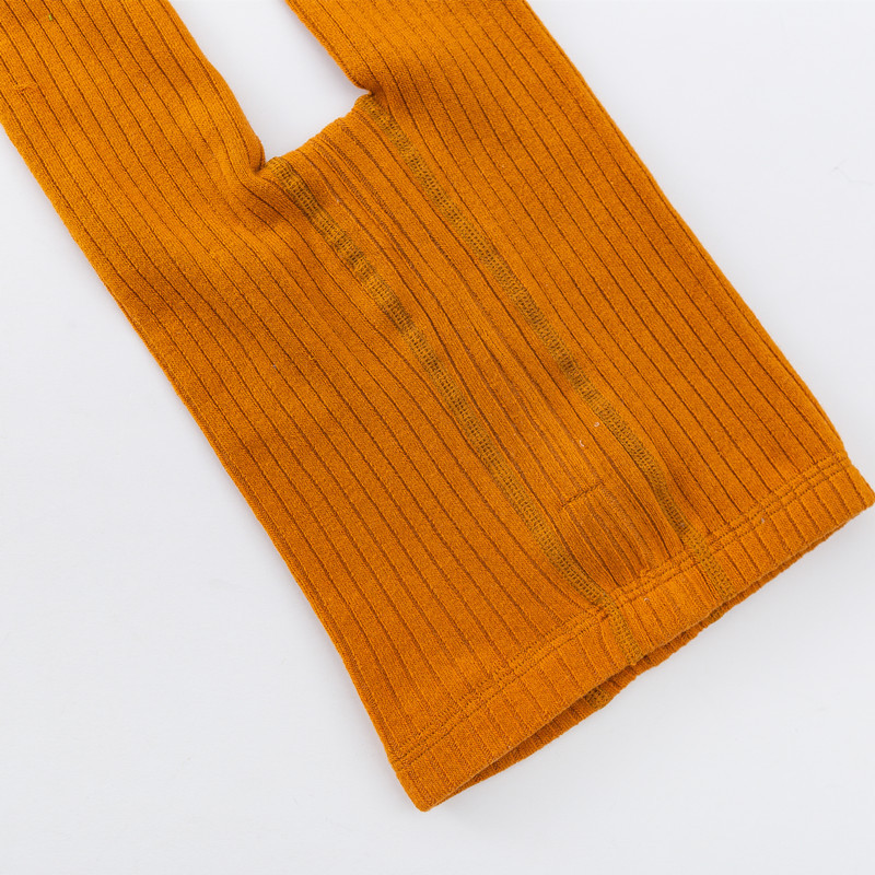 Mallas de algodón con lazo para niña, pantalones de otoño, pantalón de niña pequeña, tejido, Primavera