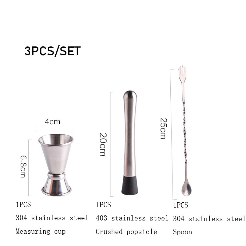 Shaker Per Cocktail In Resina PC Trasparente 500 Ml | Anti-perdite Con Scala | Ideale Per Bar E Casa