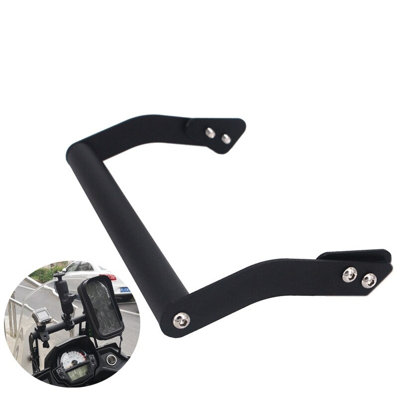 Accessori moto Navigazione GPS Supporto Della Staffa di Montaggio per Kawasaki Versys 650 KLE650 2015-2019 Moto