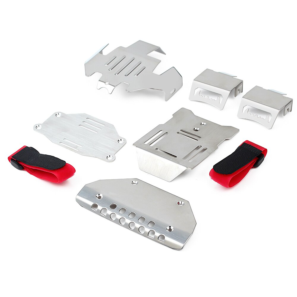 INJORA Skid Plate Para 1:10 RC Crawler TRAXXAS TRX4 | Placa Protectora De Chasis De