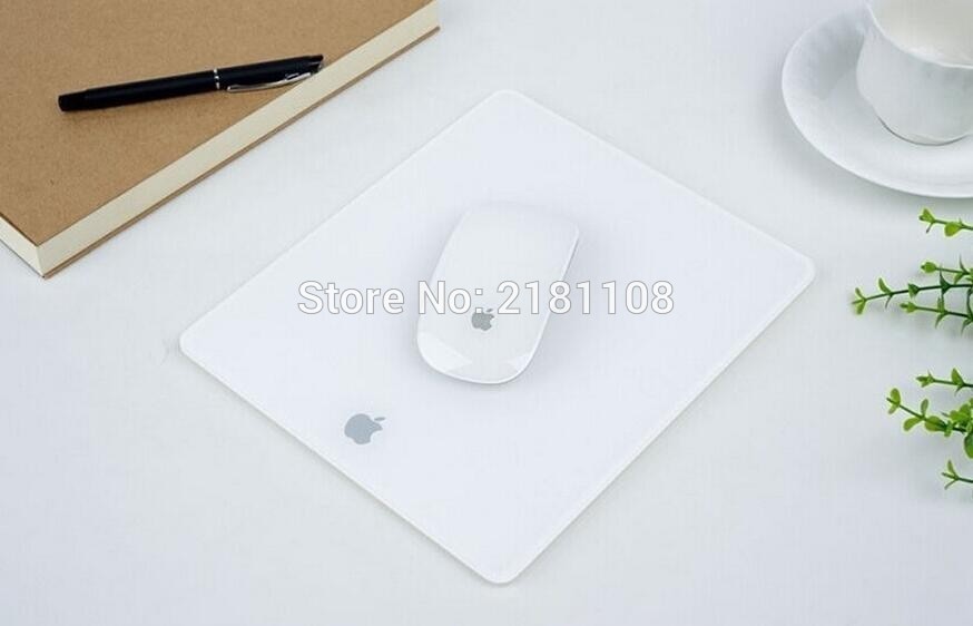 Acrylic Plexiglass Matte Surface Glass Mouse Pad Mat For Macbook Laptop Gaming Mouse