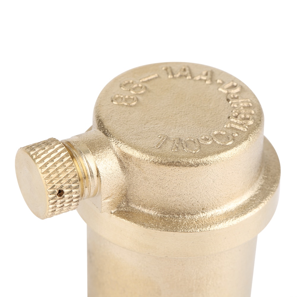 Nosii DN15 G1/2 Brass Automatic Air Vent Valve For Solar Water Heater Pressure Relief Brass Exhaust Valve