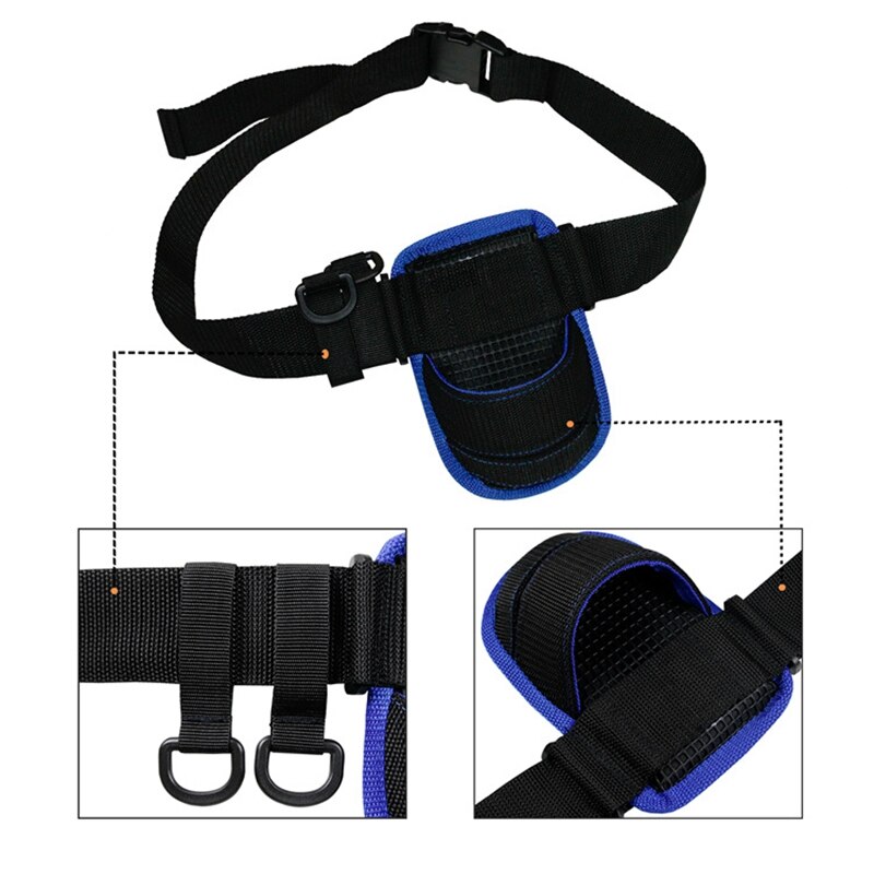 Fishing Tool Adjustable Fishing Belt Rod Holder Stand Up Sea Fishing Belt Waist Rod Holder Tackles