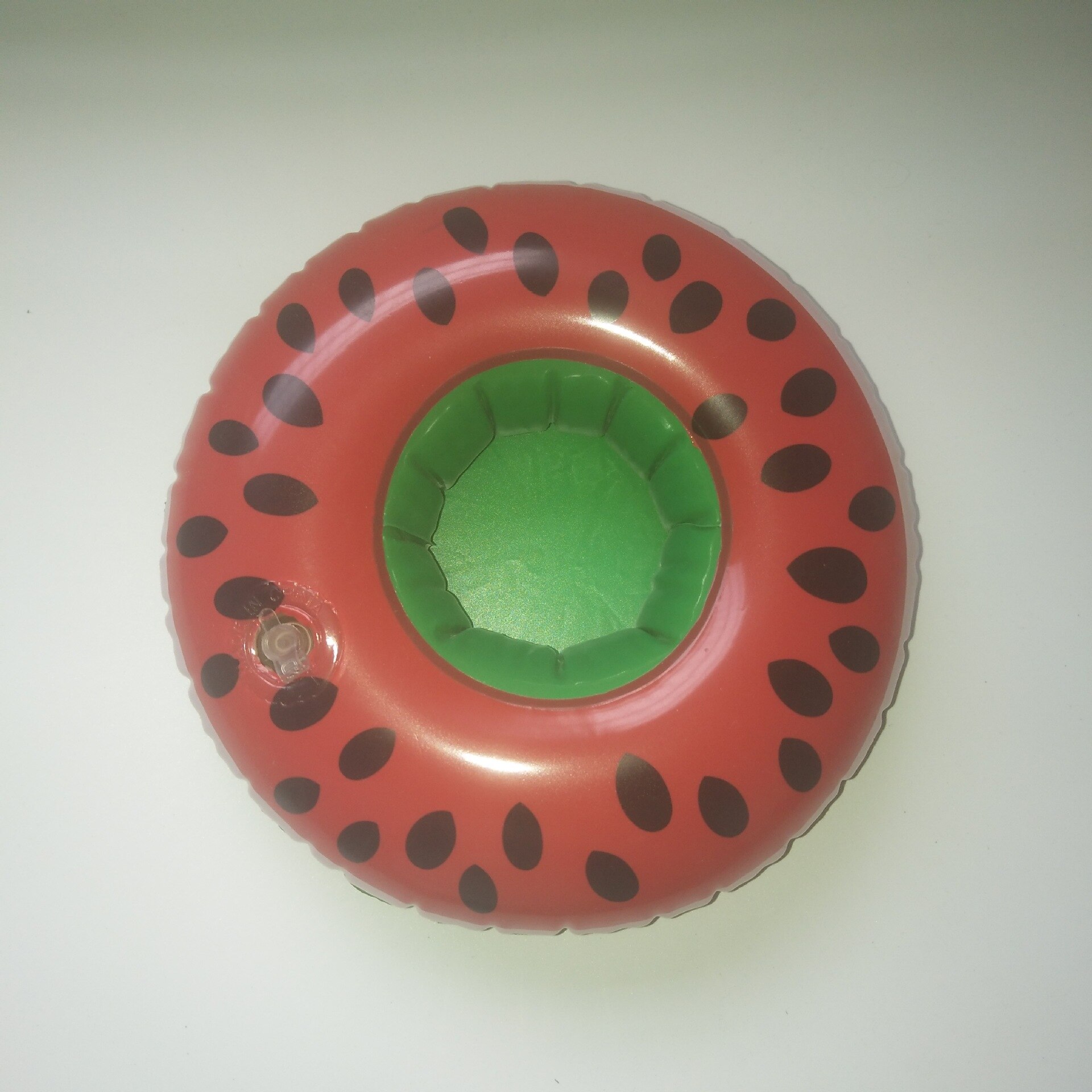 Pvc Opblaasbare Flamingo Zwembad Drinken Bekerhouder Halloween Outdoor Decoraties Watermeloen Cherry Citroen Voetbal Speelgoed: Watermelon