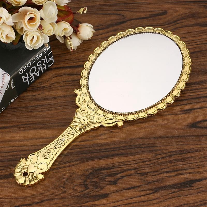 Vintage Handheld Makeup Mirror