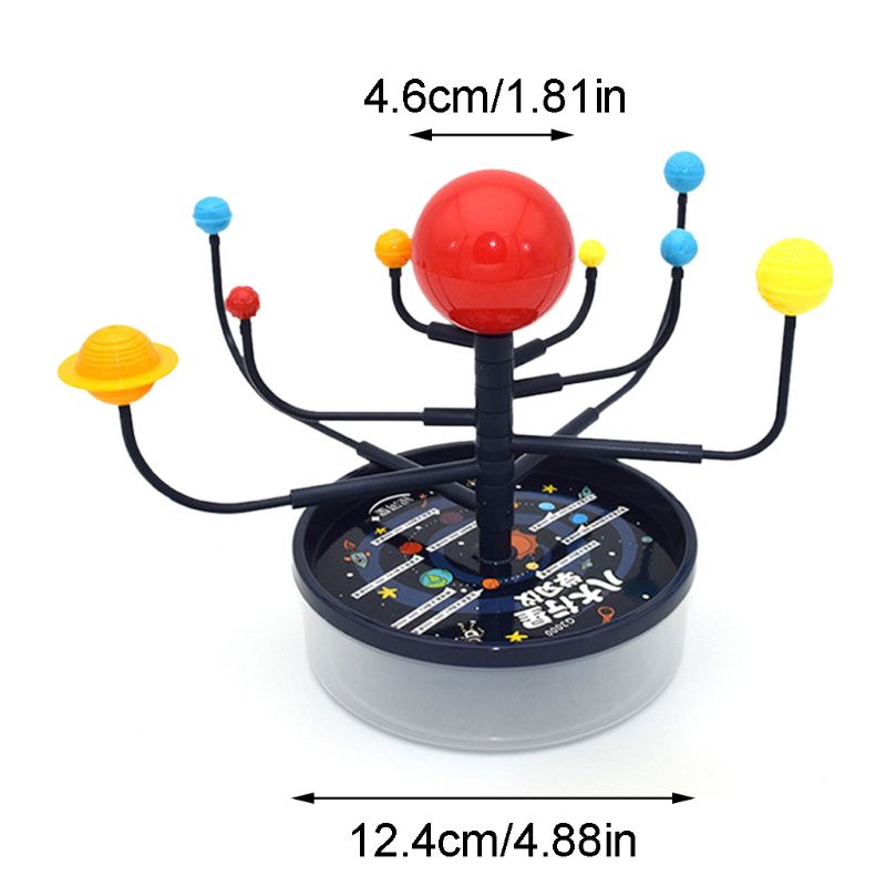 Solar System Nine Planets Model Science Kit DIY Assembly Parent-child Interaction Planetarium Toy Kids Educational Toy
