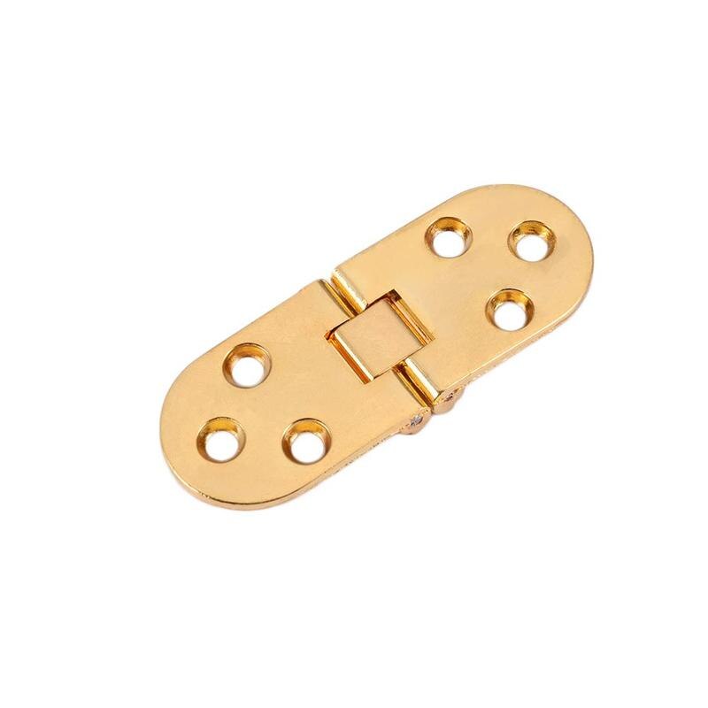 1PC Table Flap Hinge Zinc Alloy Hidden Furniture Folding Cabinet Hinges 80*30mm Thicken Concealed Supporting Screws: B
