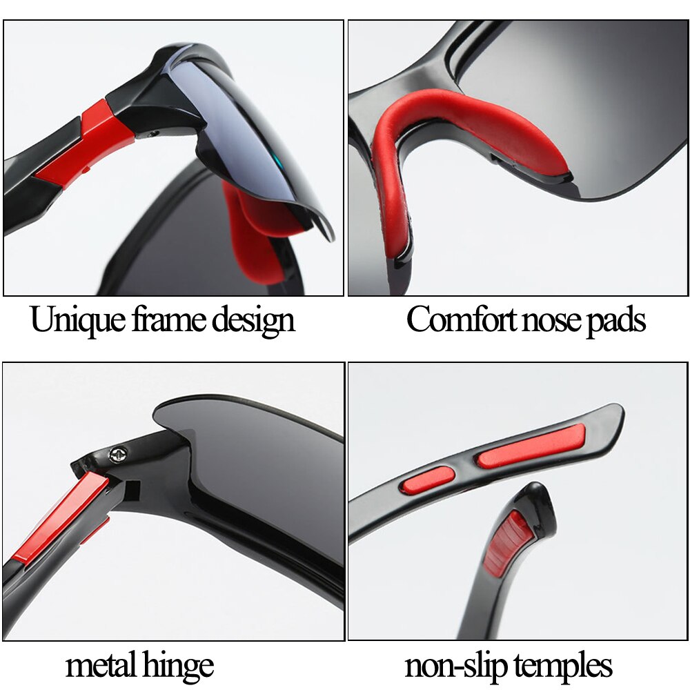 Lunettes de soleil polarisées classiques pour homme, verres solaires pour la conduite, le Camping, la randonnée et la pêche, UV400, 2022