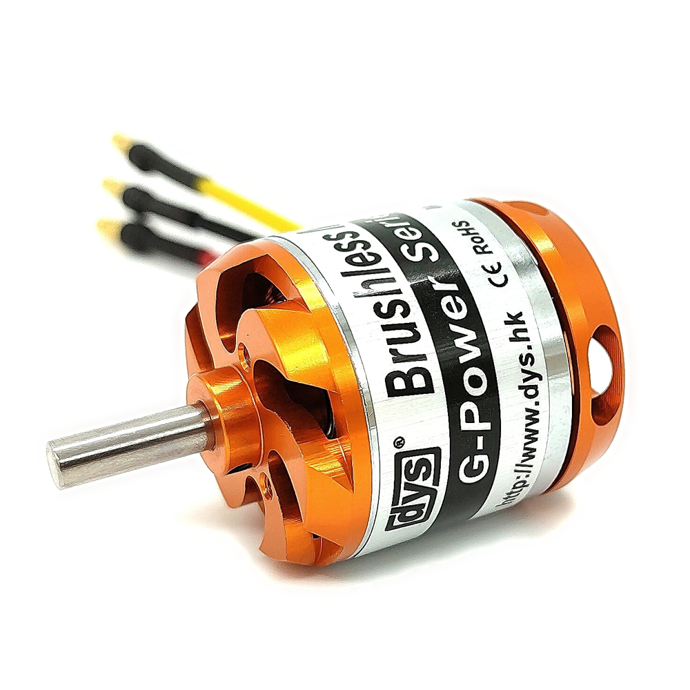 Dys D3542 3542 1000KV 1250KV 1450KV más allá del Motor sin escobillas 2-4s Lipo 5mm eje 130g 70A ESC alta potencia RC cuatro helicópteros