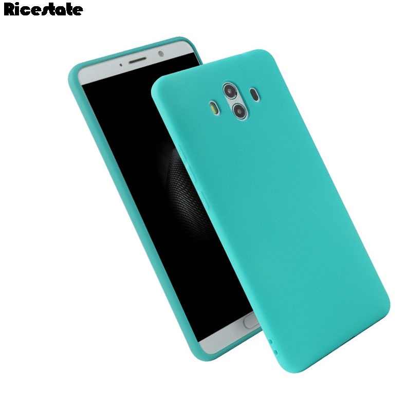 Huawei Mate 10 serie Mate 10 Pro / Mate 10 Lite Custodia opaca in tinta unita per Huawei Mate10 Cover posteriore Proteggi la pelle Custodia in silicone