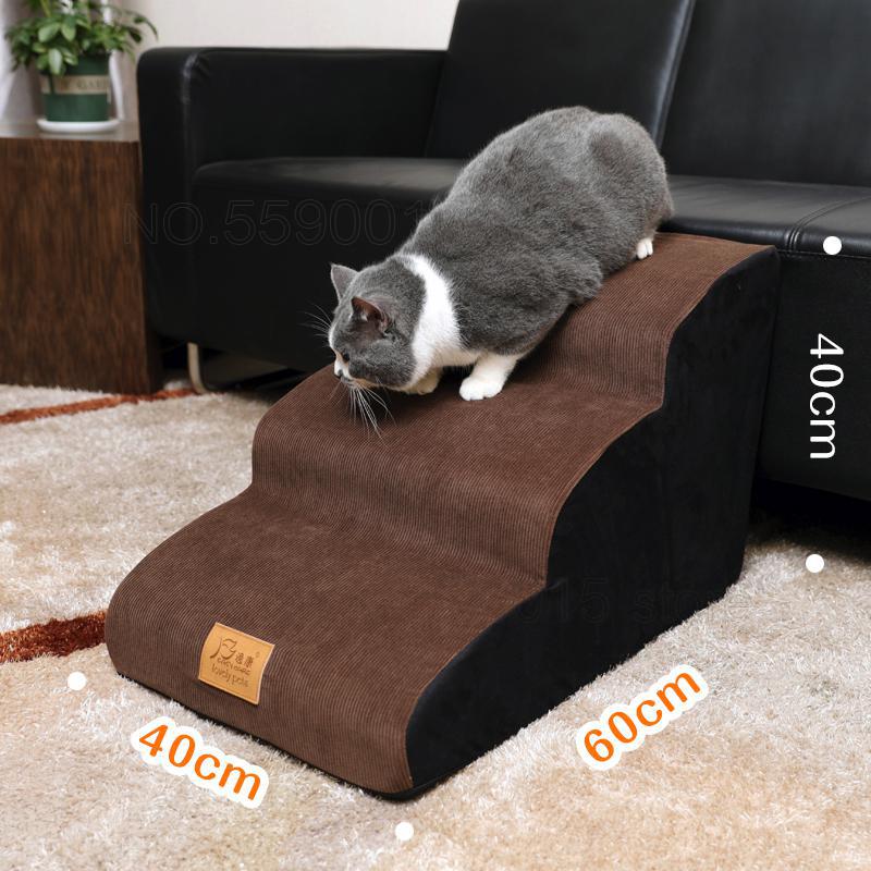 Pet Stair Dog Climbing Small Stairs Kitten Dog Stepping Pet Stairs Stepping Bed Four-layer Climbing Dog Ladder Go To Bed Ladder: 12
