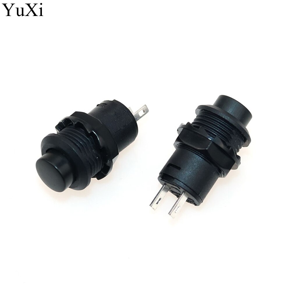 YuXi self-reset Push Button Switch 10mm Self Return Momentary Push Button Switch