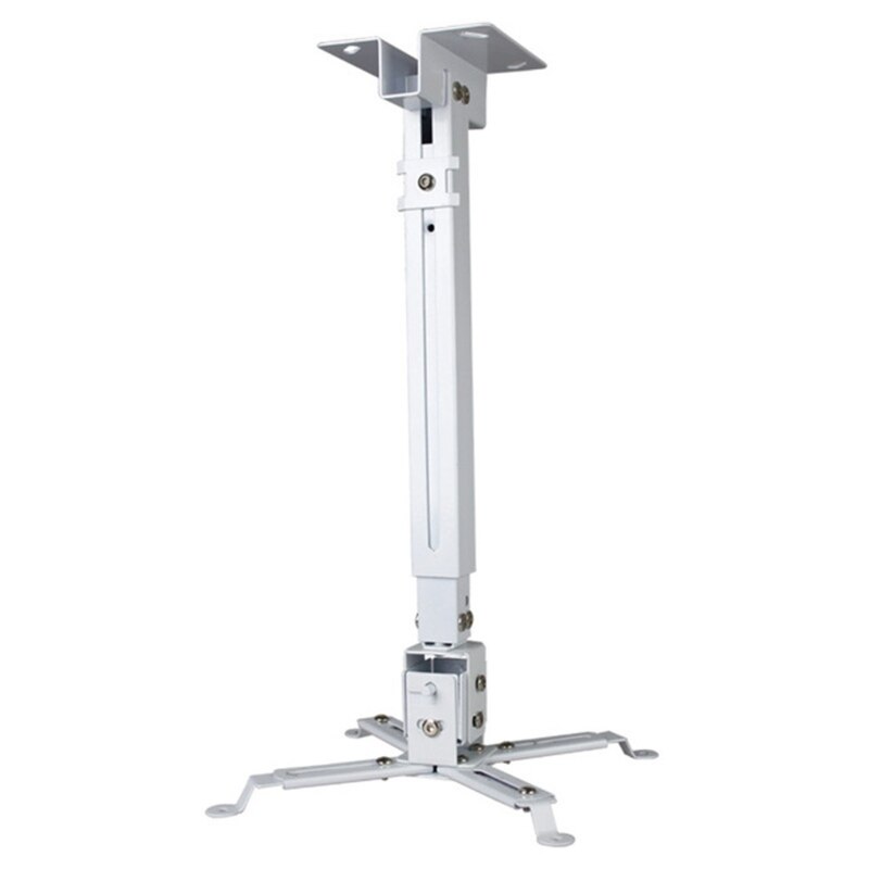 Universal Projector Ceiling Mount or Wall LCD/DLP Mount Bracket Holder for 90％ Projectors 43-65cm Telescopic Distance