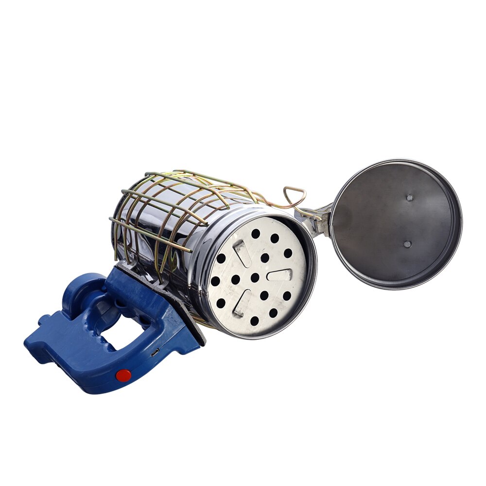 Dlkklb 1 Pc Bijenteelt Tool Rvs Elektrische Bee Rook Zender Kit Elektrische Bijenteelt Bee Roker Bijenteelt