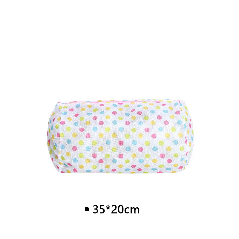 Mesh Laundry Bag Washing Net Bag Underwear Sock Washing Machine Pouch Clothes Bra Dirty Clothes Organizer Laundry Basket: 4