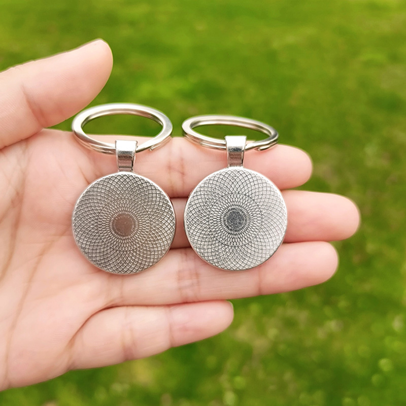 Søt koala nøkkelring til menn og kvinner, dyrefoto, tilpasset glass cabochon anheng, metall nøkkelringholder til låve