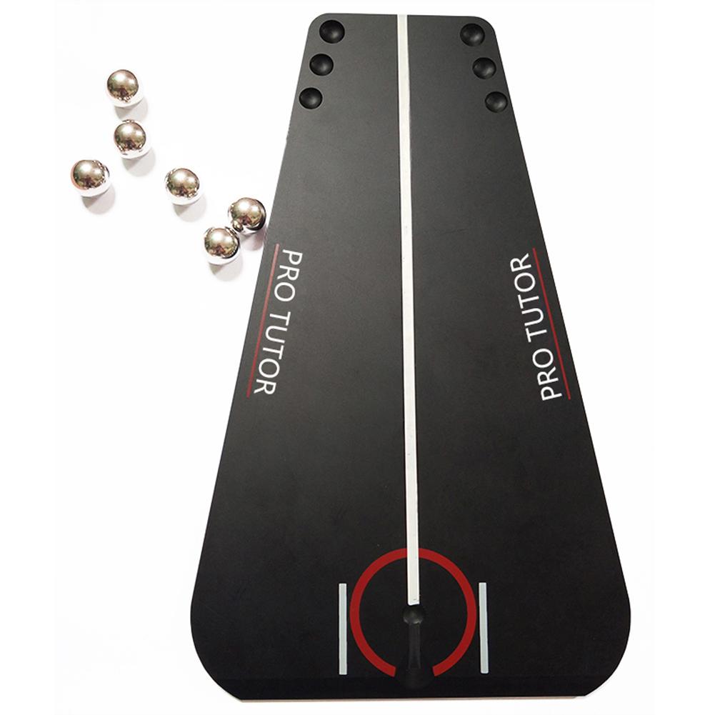 For Golf Putting Mirror Training Alignment Black Portable Mirror For Golf Aid Alignment Tools