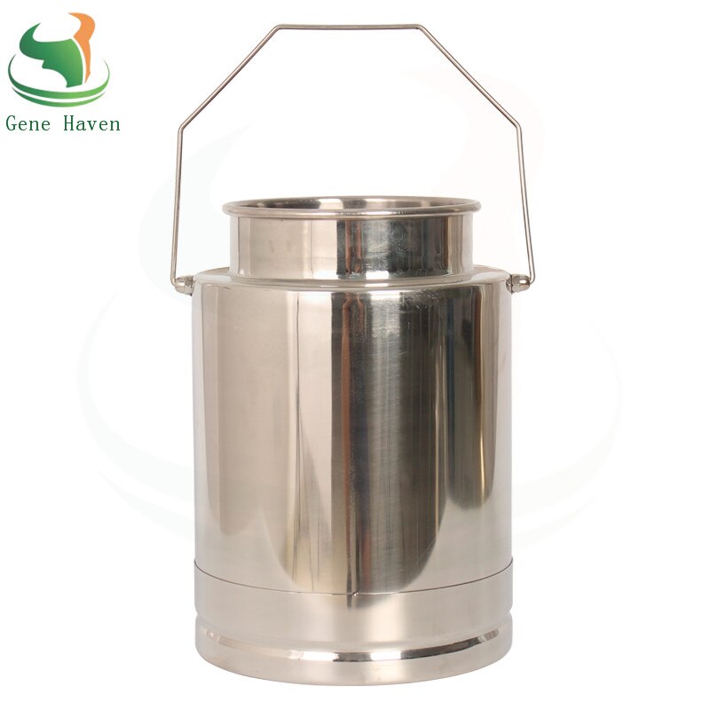 5-25L Rvs Melk Emmer, Melk Container, Melk Kan voor Melkmachine