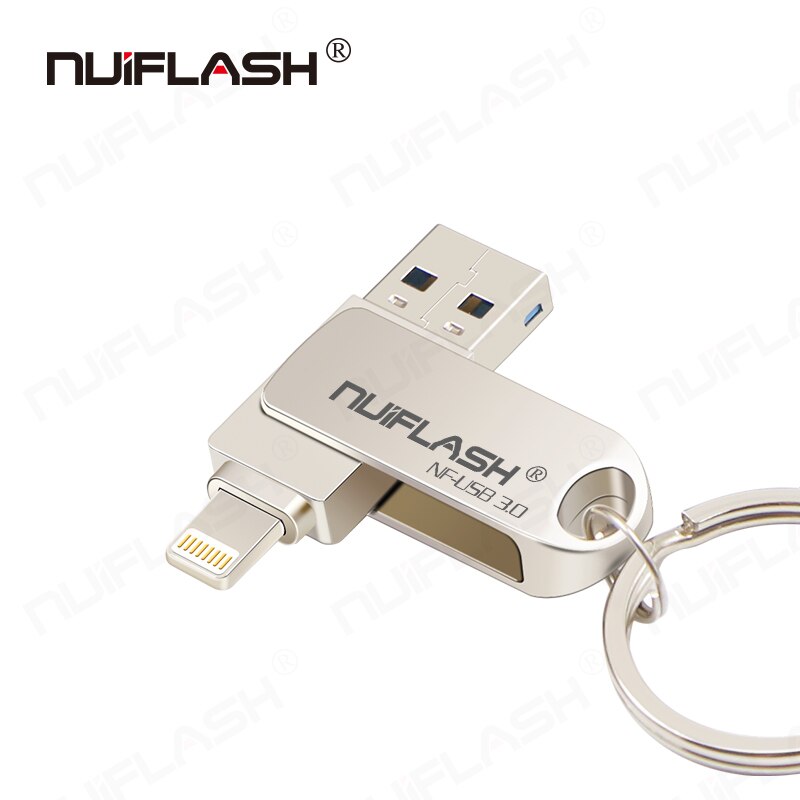 Nuiflash Metalen Gedraaid Usb3.0 Flash Drive Memory Stick 16Gb 32Gb 64Gb 128Gb Pen Drive Hoge Snelheid usb Stick