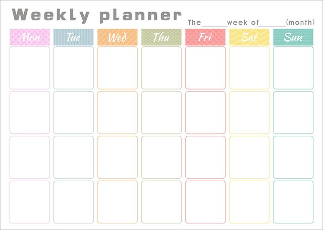 42*30cm veckoplanerare magnetisk whiteboard kontor skolkalender klistermärke raderbart kylskåp skriva ritning anslagstavla: 4230 jhb 03