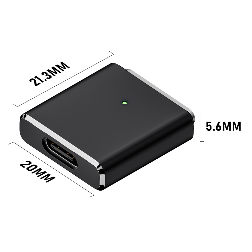 PD 100W genere-C a per Magsafe 3 connettore adattatore USB C magnetico connettore convertitore spina di ricarica per computer portatile per MacBook aria/pro