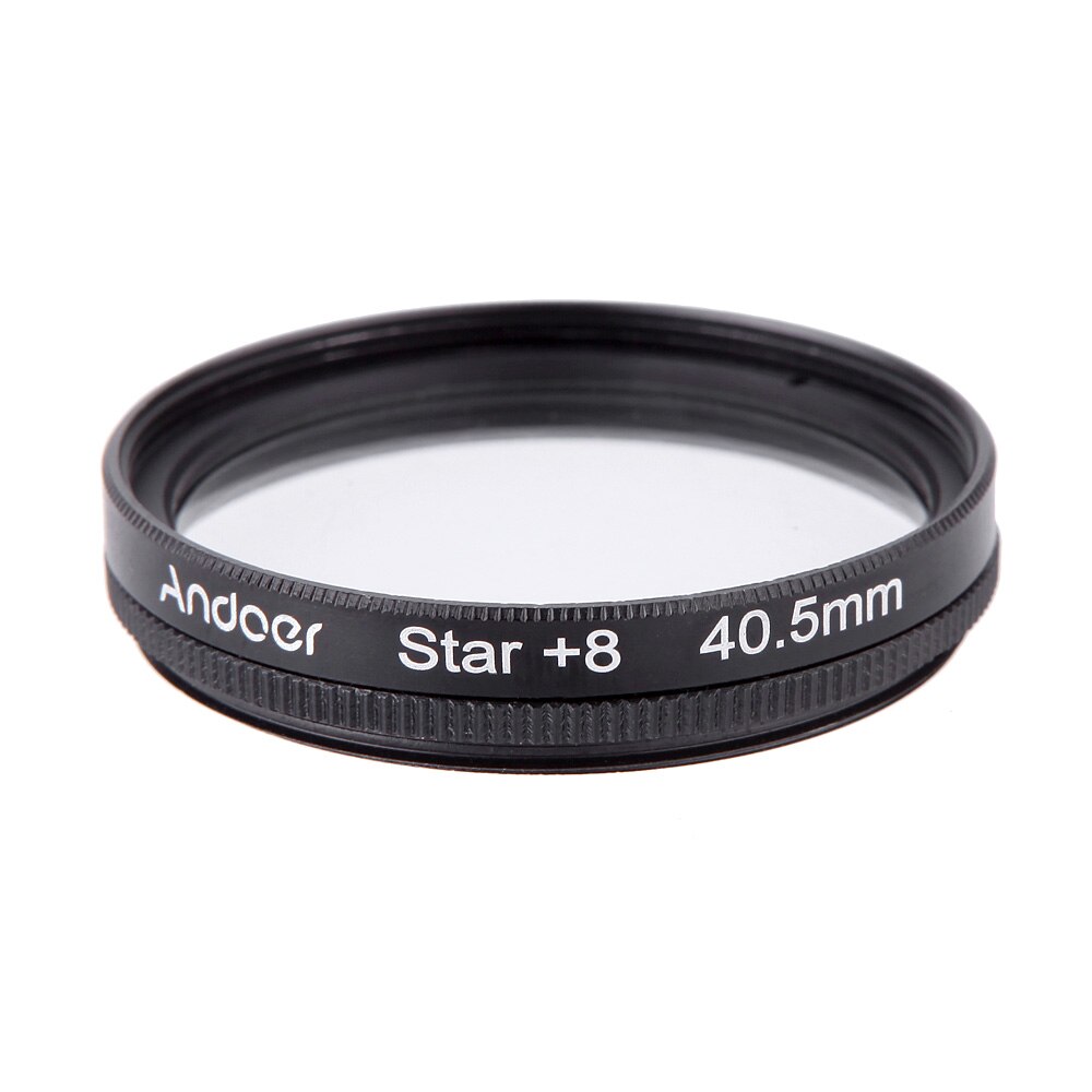 Andoer 40.5mm UV+CPL+Star8+Close-up (+1 +2 +4 +10) Photography Filter Set Kit for Canon Nikon Sony DSLR Camera Lens