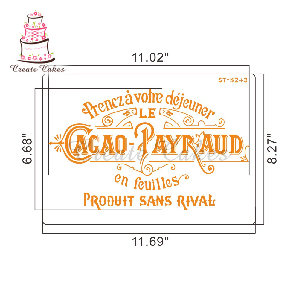 Word Stencil For Walls Painting Scrapbooking Stamp Album Decorative Embossing DIY Craft Paper Card Flower Template