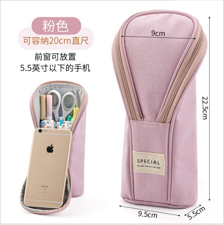 DM 1pcs Golf Pencil Bag Case Multi-function Pen Holder Stationery Student Kids Cute 3-Dimension Pencil Bag