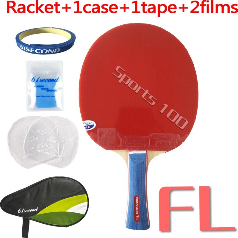 Sanwei M8 Long Shakehand-FL with 2Pieces KTL XP The listing Factory Direct Selling: FL with HM case