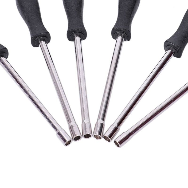 Set Of 6 Carburetor Adjusting Tool Kit With Pac Man/Single D/Double D/Hexagon Socket/7 Teeth Splined/21-Teeth Splined/For Comm