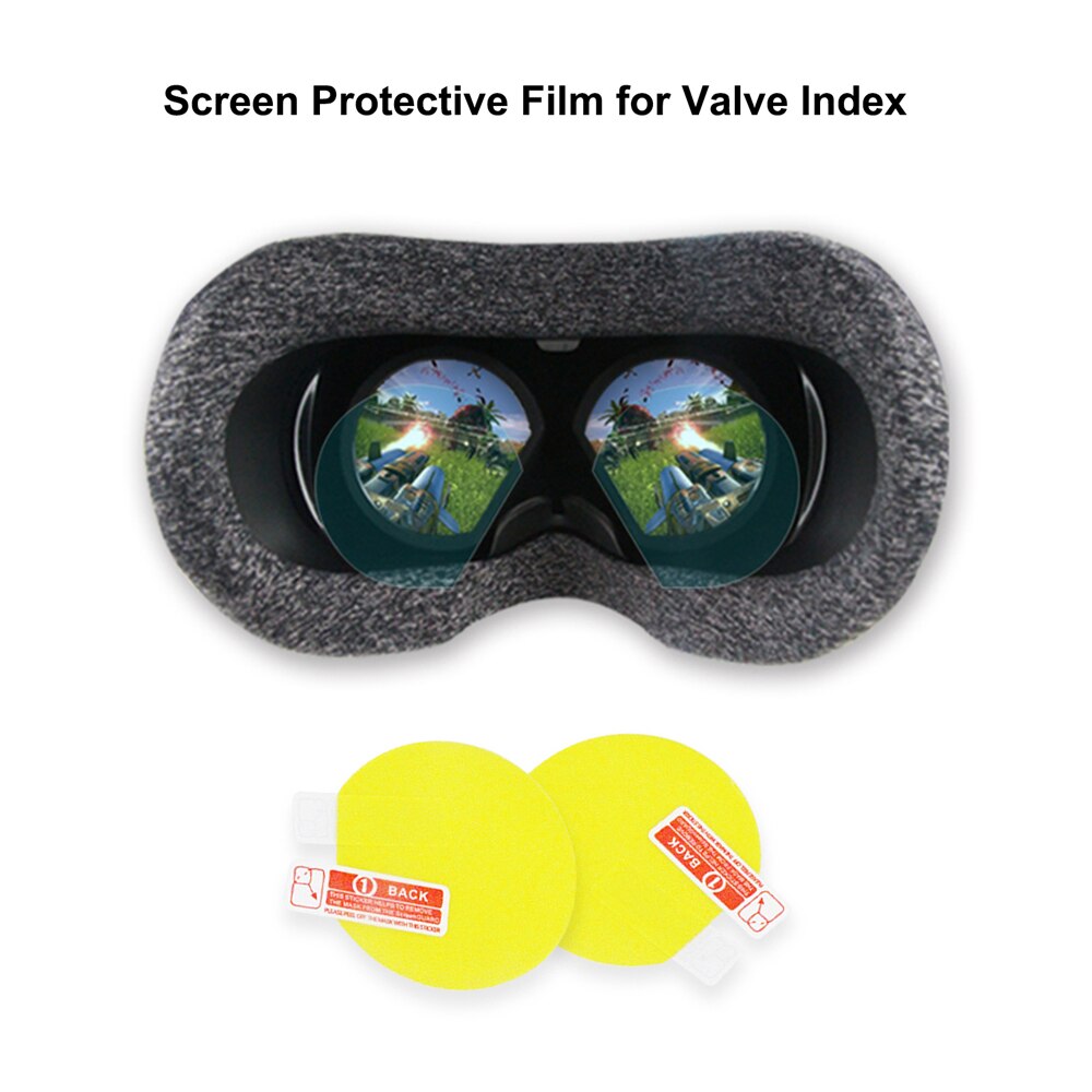 2pcs Protective HD TPU VR Lens Screen Film for Valve Index VR Headset Accessories