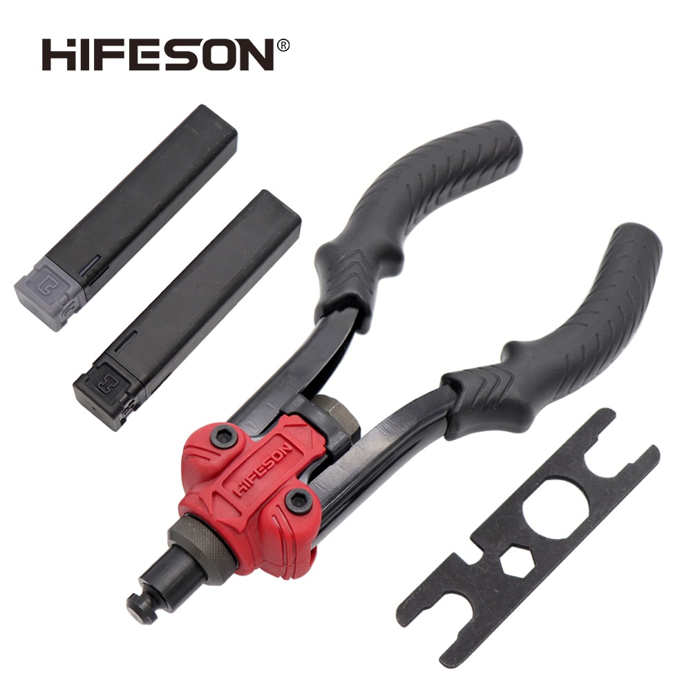 HIFESON flares door lock reamer nut gun hand tool multi-function dart gun rivet gun