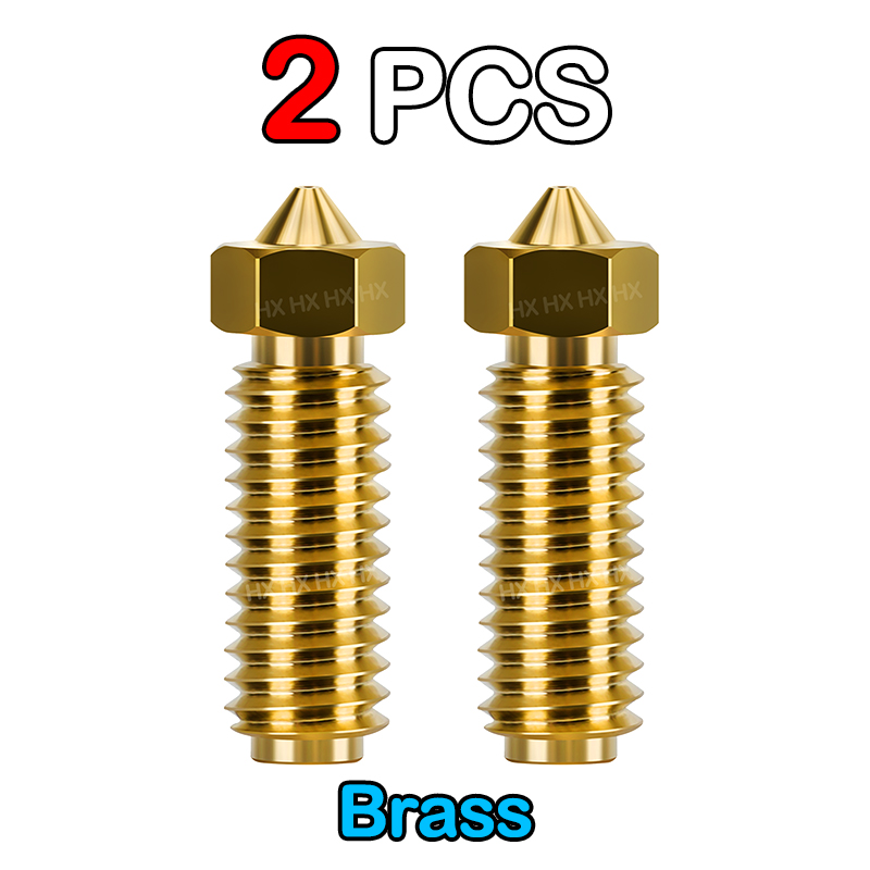 Für Anycubic Kobra s1 Kombidüse für Anycubic Kobra S1 Hotend / Kobra S1 Düse aus gehärtetem Stahl: 0,2mm / WHITE