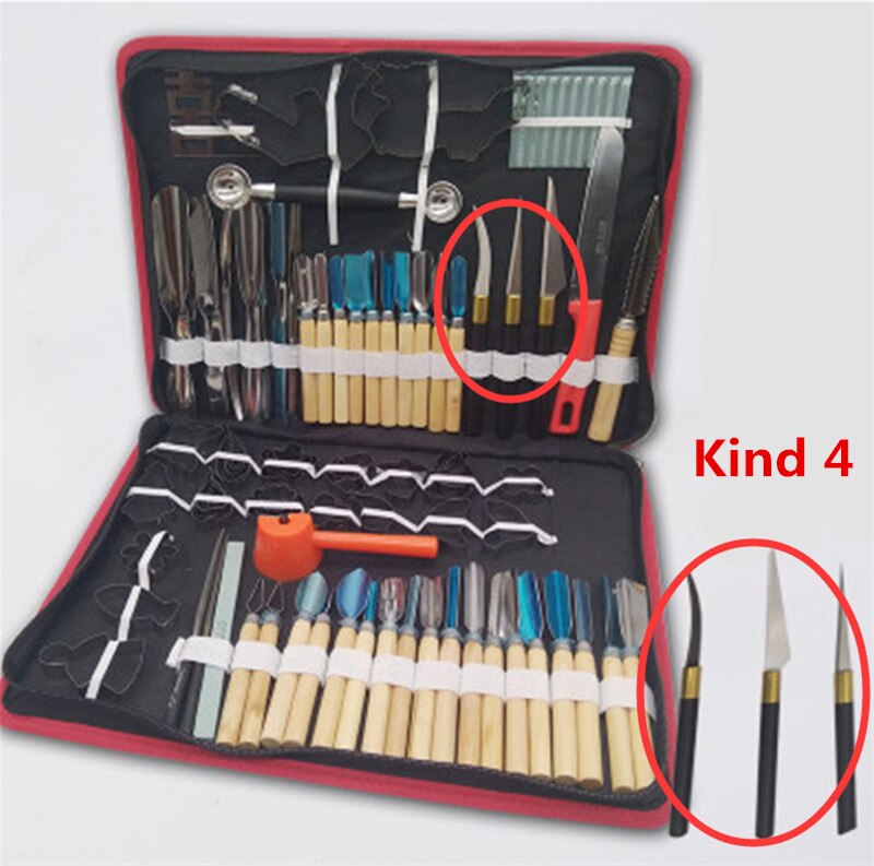 80 stks Culinaire Praktische chef Carving Tool set Fruit groente Garnering Decorateurs Voedsel Graveren Mes Art Tool Keuken Gereedschap