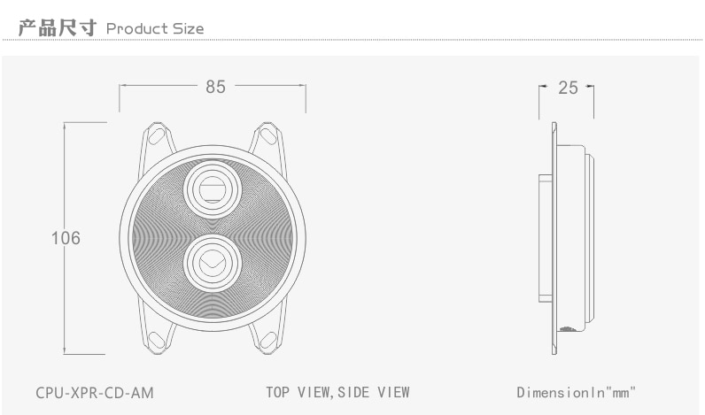 BYKSKI CPU Water Block Use for AMD RYZEN3000 Ryzen AM3/AM3+/AM4 FM TR4 X570 CPU Copper Cooler Radiator RGB SYNC CPU-XPR-CD-AM