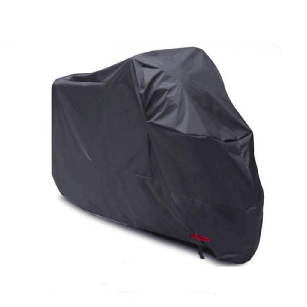 Universal motocicleta capa moto protetor all-weather com buraco de bloqueio xxl