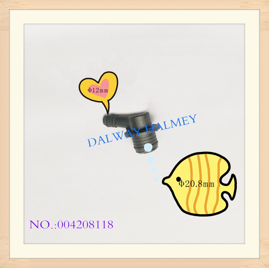 Vacuum brake booster, check valve 00417898, 004208118，check valve: 004208118