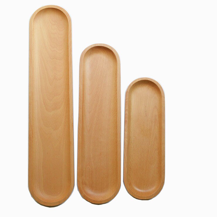 Japan style wood snack dish wooden dishes wooden snacks fruit plate solid wood