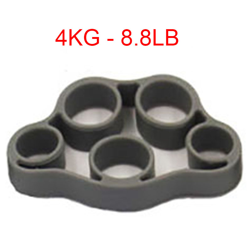 Pince à main en Silicone, extenseur de doigts, exercice de poignée de poignet, entraîneur de force, bandes de résistance, Fitness: Or